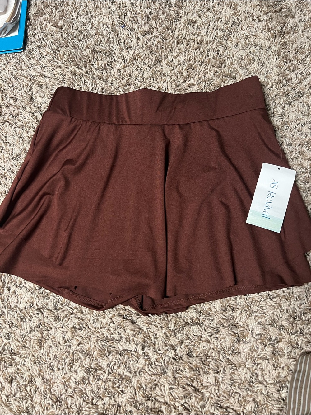 As Revival Brown Skort